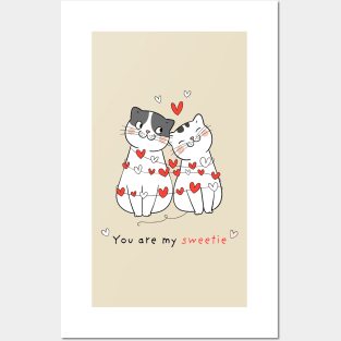 Sweetie valentine's day Posters and Art